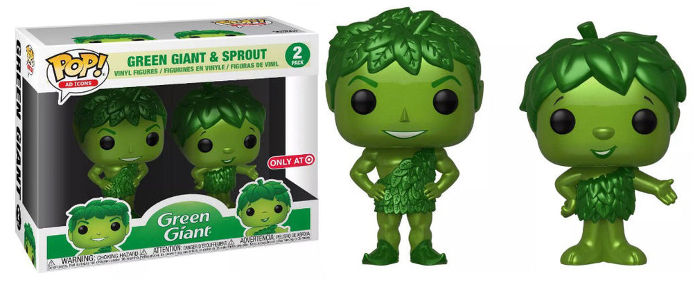 Green Giant & Sprout (Metallic, Ad Icons) 2-pk - Target Exclusive (Online Order Only)