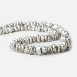 Grey Center Drill Keshi Freshwater Pearl (ONLINE ORDER ONLY)