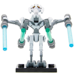 General Grievous (Gray) Lego Star wars Minifigures custom Toys (ONLINE ORDER ONLY)