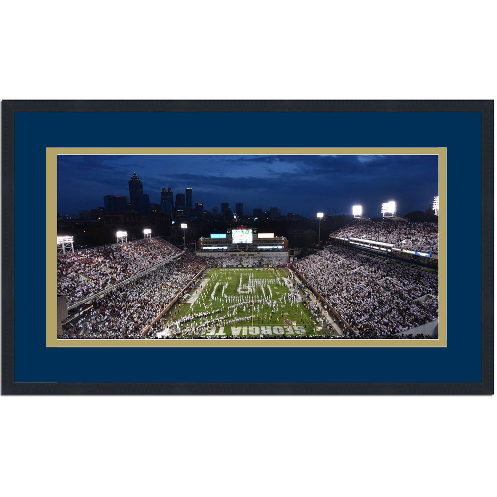 Framed Bobby Dodd Stadium Georgia Tech Yellow Jackets 16x24 NCAA Football Photo Professionally Matted (ONLINE ORDER ONLY)
