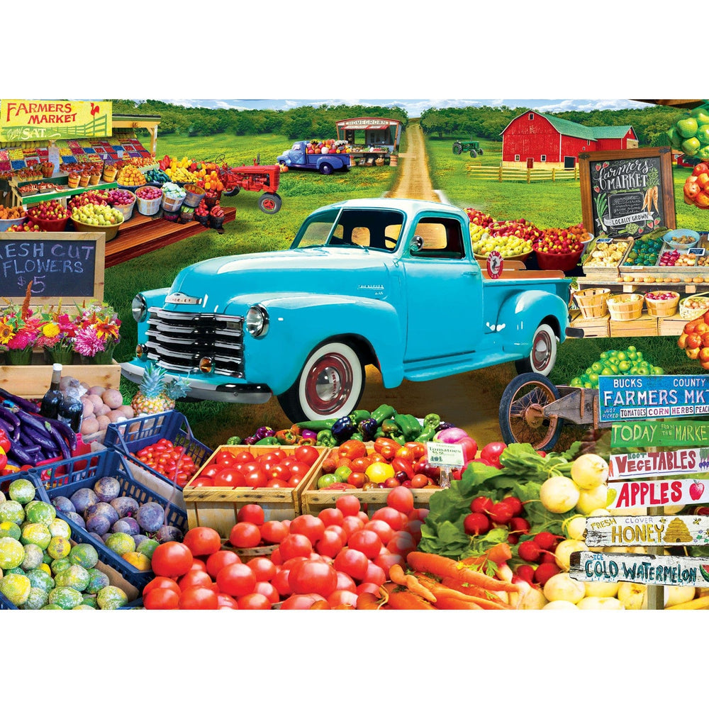 Farm & Country - Market Day 1000 Piece Jigsaw Puzzle