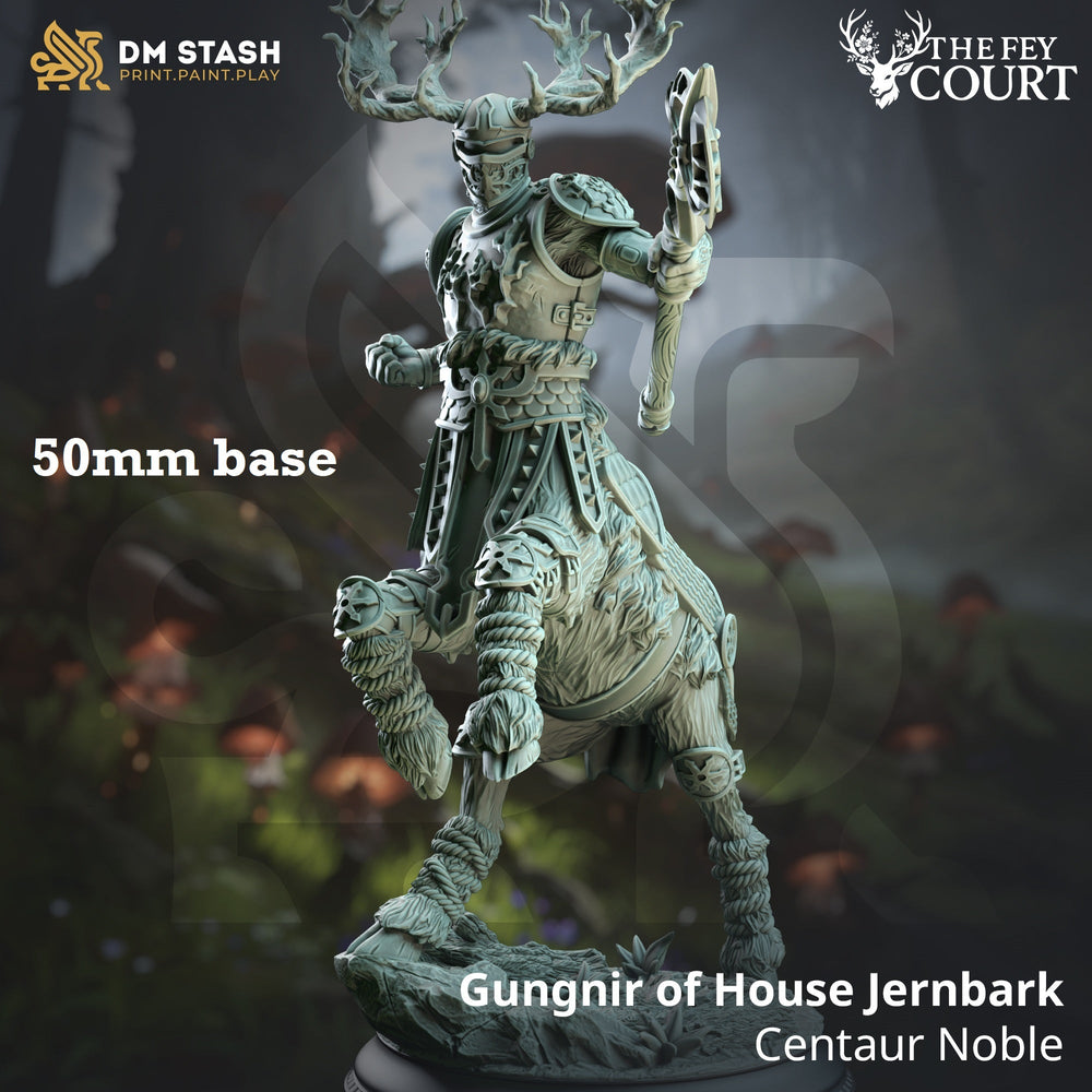 Gungnir of House Jernbark (Male Centaur Fey Noble) (Online Only)