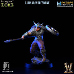 3D Printed Clay Cyanide Bileblight of Loki Vikings 28 32 mm D&D (Online Only)