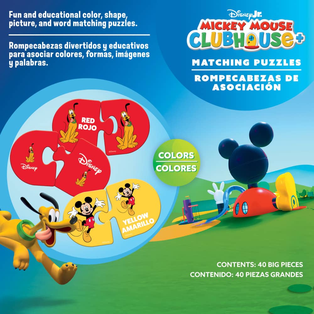 Disney - Mickey & Friends Matching Color Puzzles