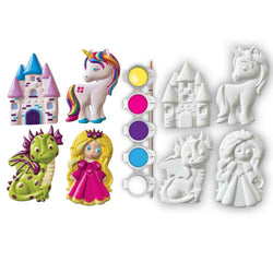 Magic & Make Believe - 6-Pack Plaster Magnets Paint Kit