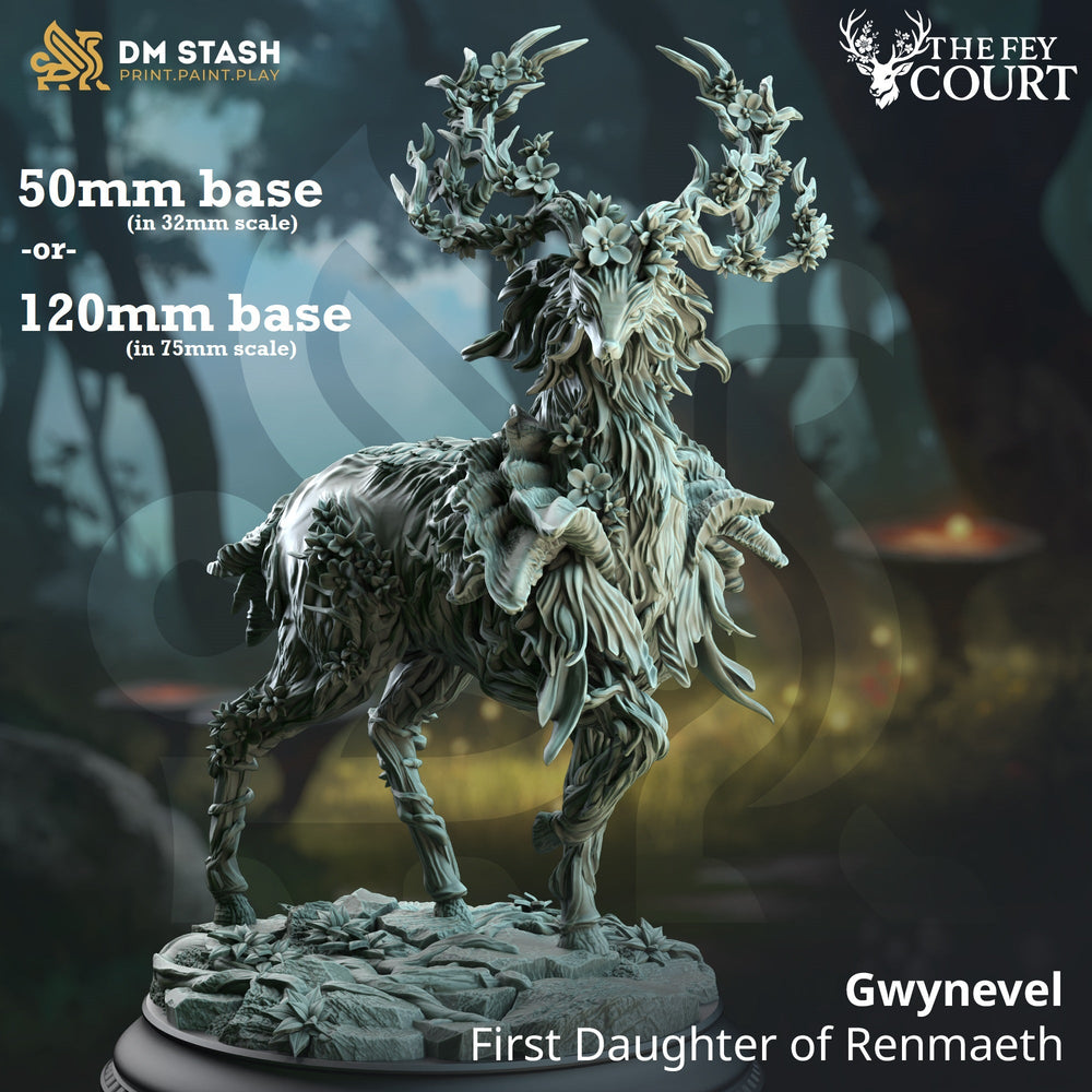 Gwynevel, First Daughter of Renmaeth (Fey Deer) (Online Order Only)