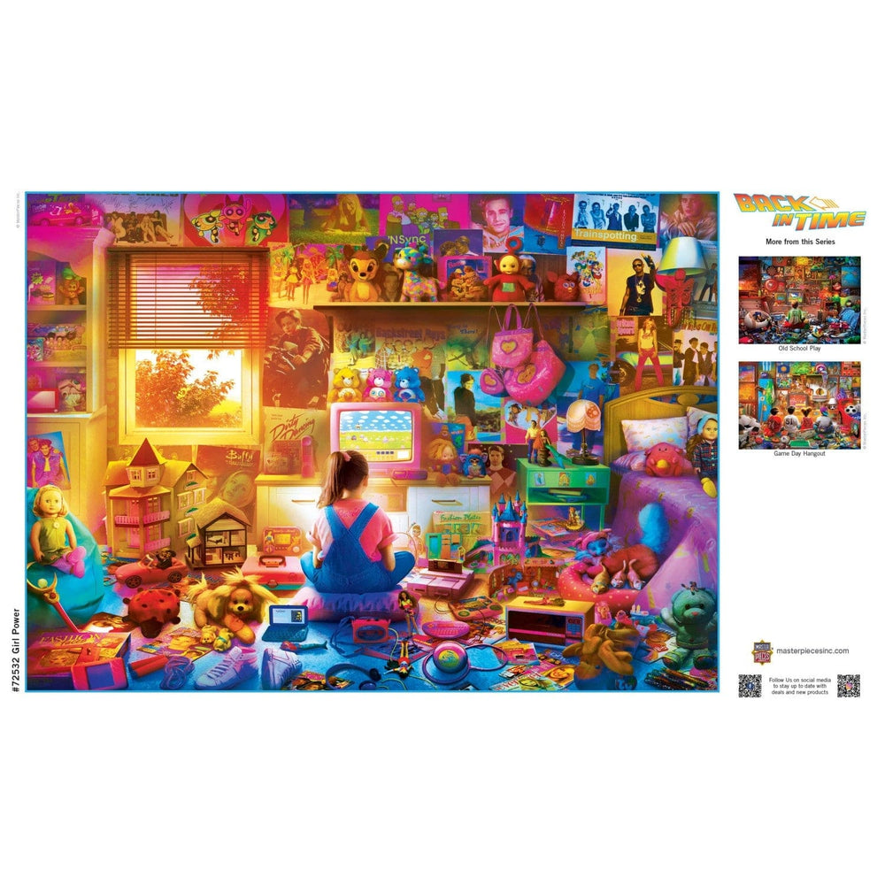 Back in Time - Girl Power 1000 Piece Jigsaw Puzzle