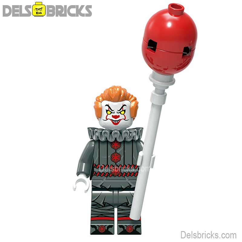 Pennywise Stephen King's IT- New Lego Minifigures Custom Horror Toys (ONLINE ORDER ONLY)