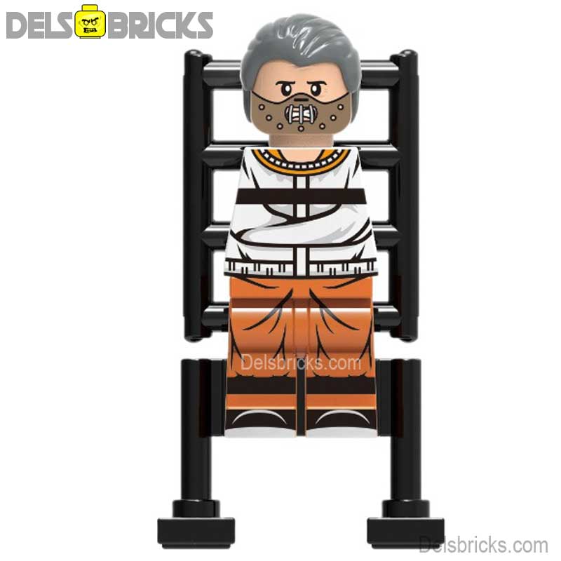Hannibal Lecter Silence of The Lambs Lego Minifigures custom Toys NEW (ONLINE ORDER ONLY)