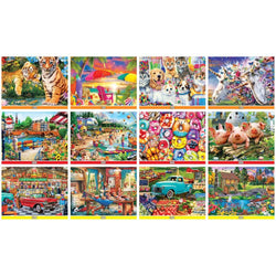 Artist Gallery Jigsaw Puzzle Collection Series 2 - 12-Pack