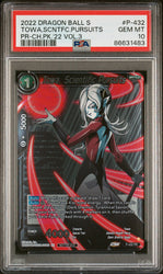 2022 DRAGON BALL SUPER TOWA,SCNTFC.PURSUITS #P-432 - PSA 10 (Online Order Only)