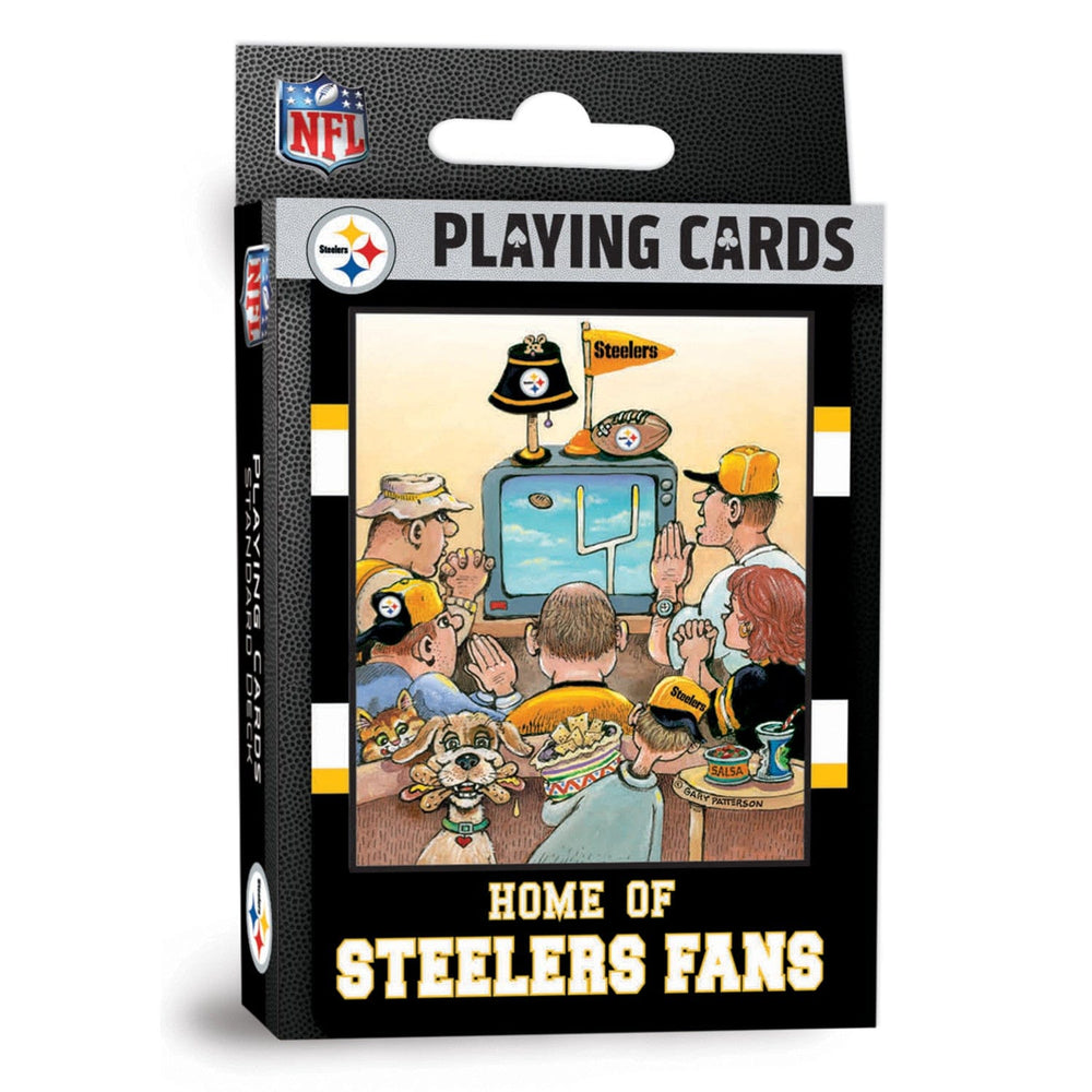 Pittsburgh Steelers Fan Deck Playing Cards - 54 Card Deck (ONLINE ORDER ONLY)
