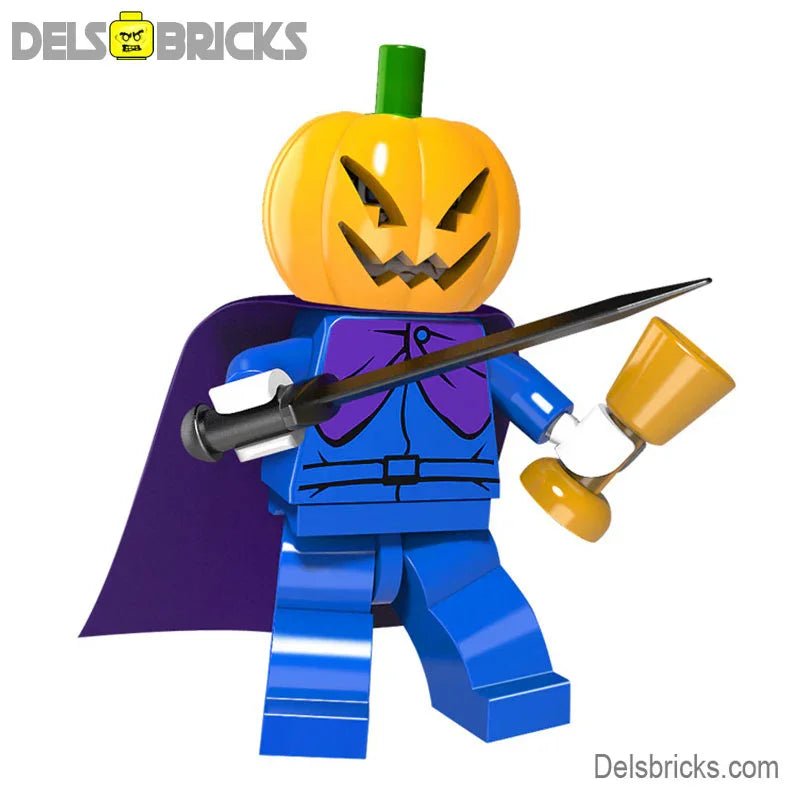 Halloween Headless Horseman Sleepy Hollow Lego Minifigures Custom Toys (ONLINE ORDER ONLY)