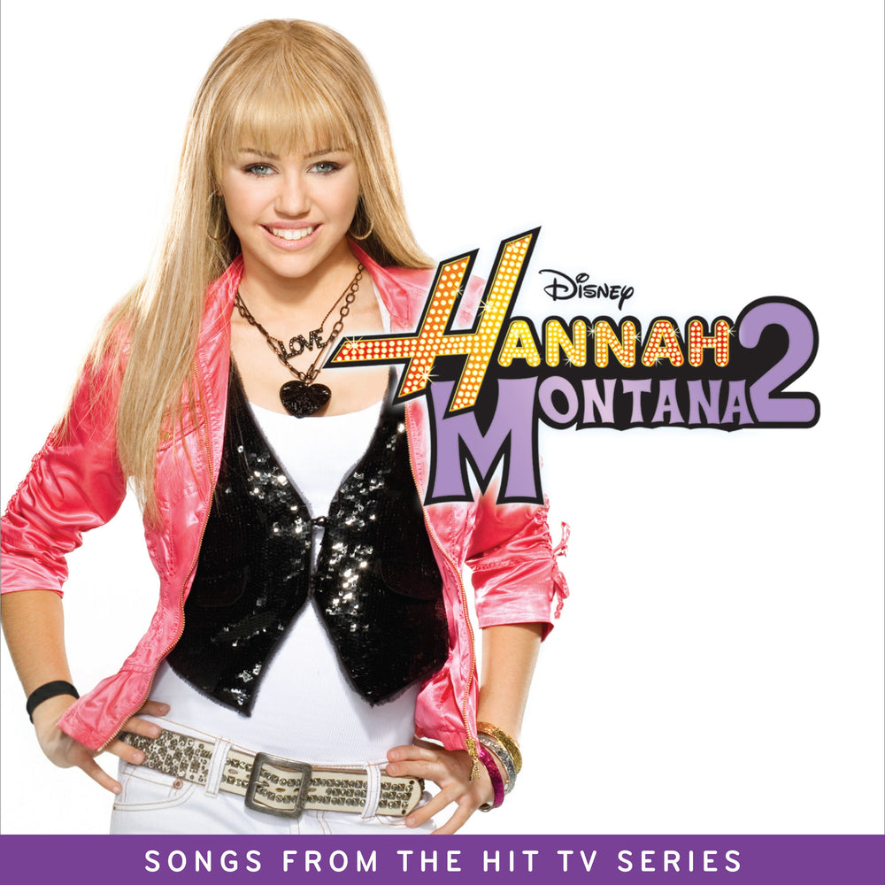 Hannah Montana 2 (Original Soundtrack) [Split Black/White Splatter Vinyl] [Vinyl]