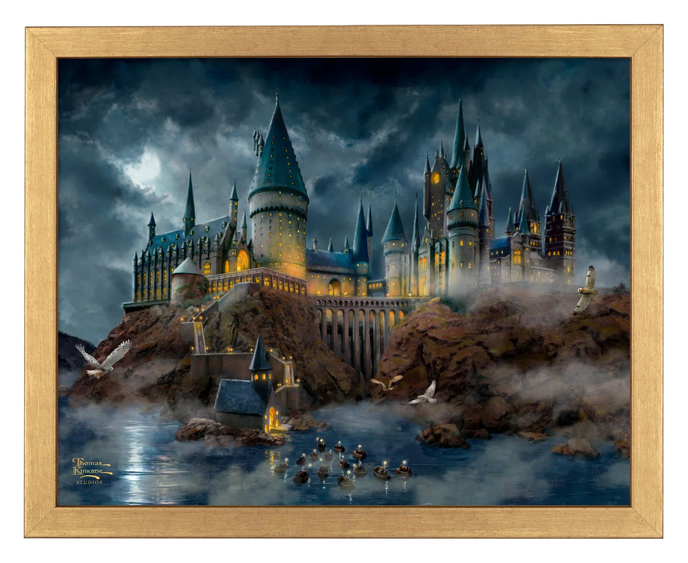 Harry Potter: Hogwarts Castle - Thomas Kinkade Framed Art Print (ONLINE ORDER ONLY)