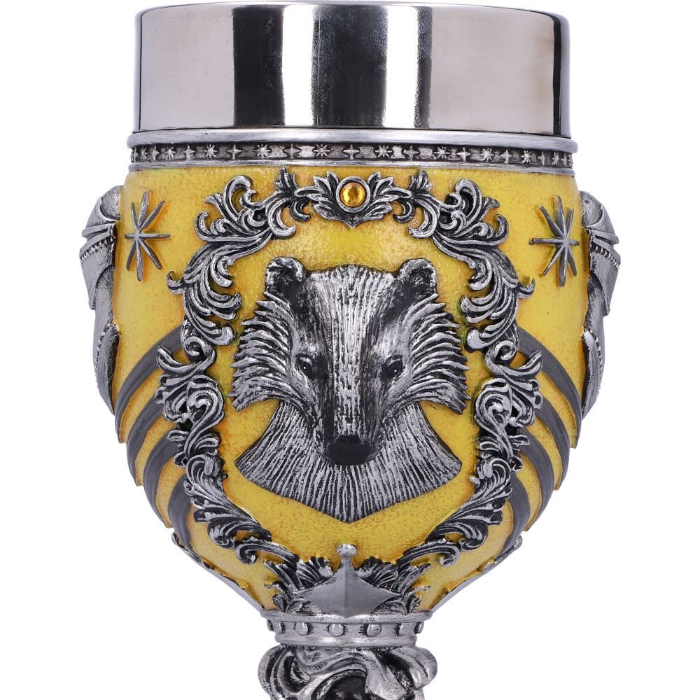 Harry Potter Hufflepuff House Crest Sculpted Goblet (ONLINE ORDER ONLY)