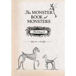 Harry Potter Monster Book of Monsters Hardcover Journal (ONLINE ORDER ONLY)