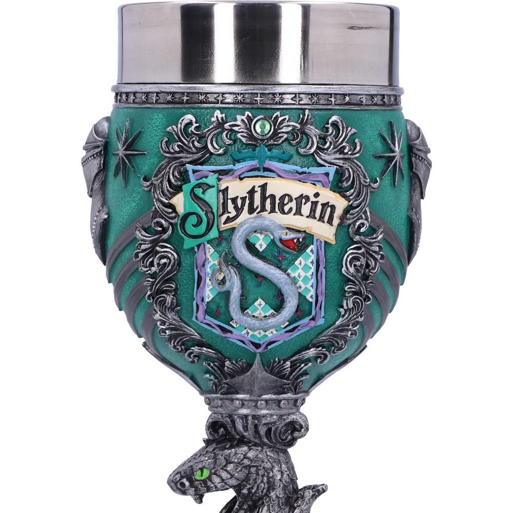 Harry Potter Slytherin House Crest Sculpted Goblet (ONLINE ORDER ONLY)