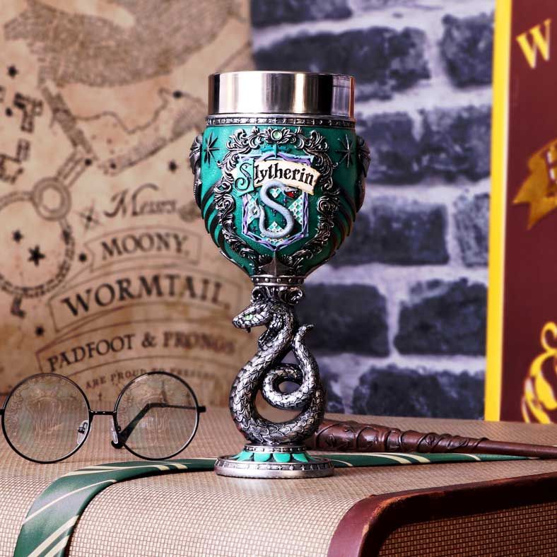 Harry Potter Slytherin House Crest Sculpted Goblet (ONLINE ORDER ONLY)