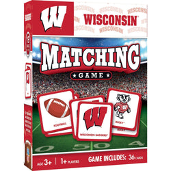 Wisconsin Badgers Matching Game