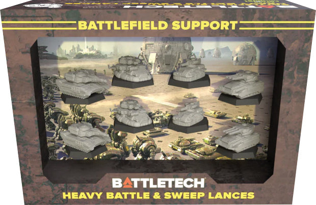 Battlefield Support - Heavy Battle & Sweep Lances (ONLINE ORDER ONLY)