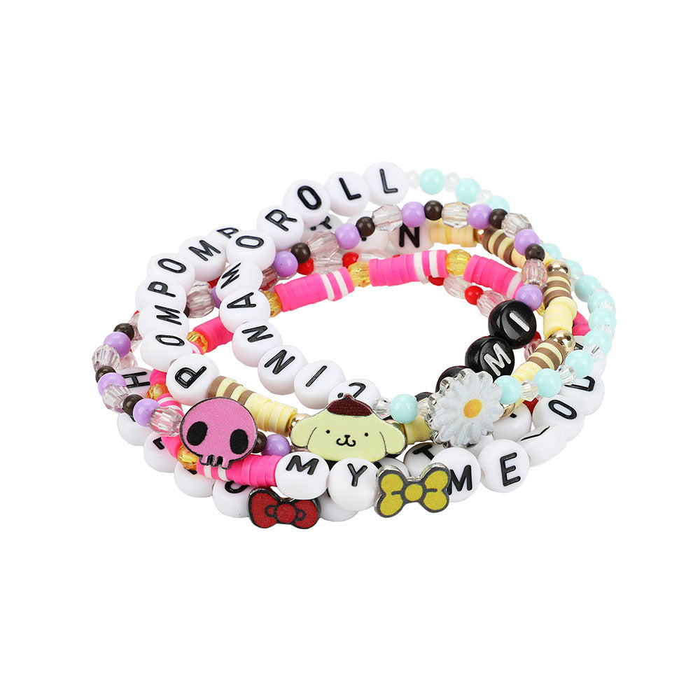 *Collective* Hello Kitty and Friends 5-piece Tradesies Bracelet Set (ONLINE ORDER ONLY)