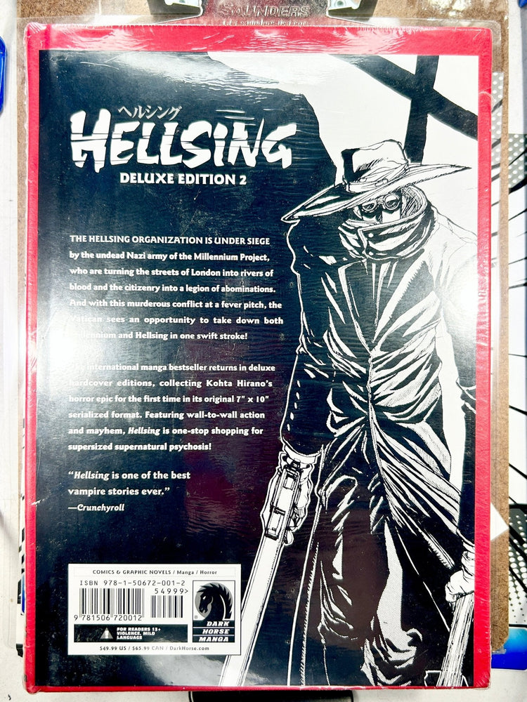 Hellsing Deluxe Hardcover Vol 2 Brand New Sealed (Online Order Only)