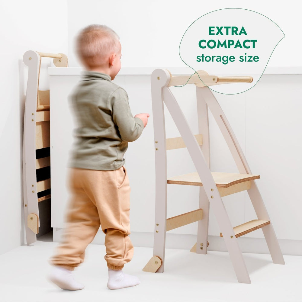 Helper Tower: A Multi-functional Foldable Step Stool for Kids (ONLINE ORDER ONLY)