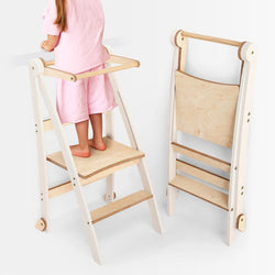 Helper Tower: A Multi-functional Foldable Step Stool for Kids (ONLINE ORDER ONLY)