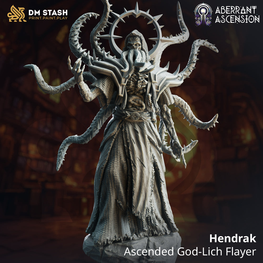 Hendrak, Ascended God-Lich Flayer (Mindflayer God) (Online Order Only)