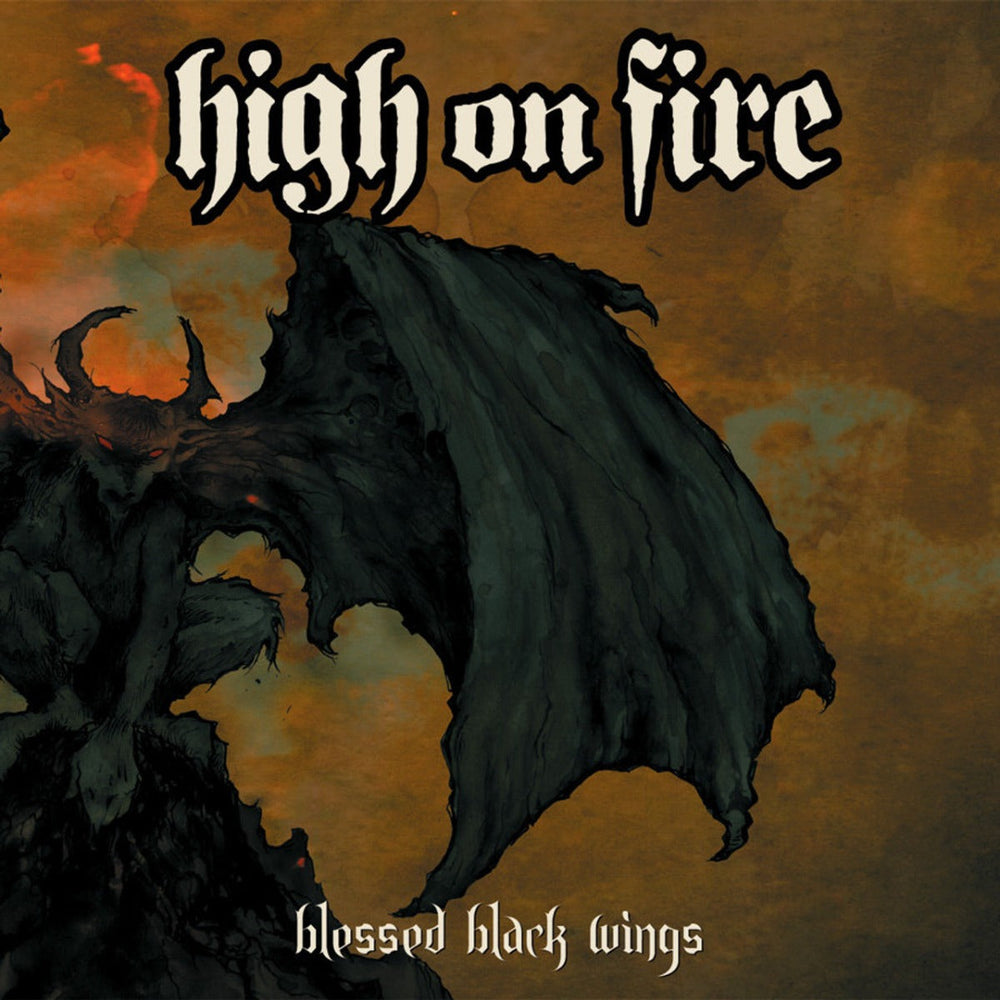 High on Fire - Blessed Black Wings (Colored Vinyl, Blue, Orange) (2 Lp's) [Vinyl] (ONLINE ORDER ONLY)