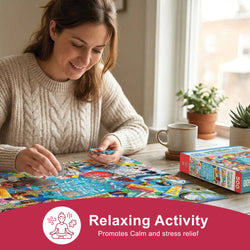 Greetings From the Beach - 500 Piece Jigsaw Puzzle