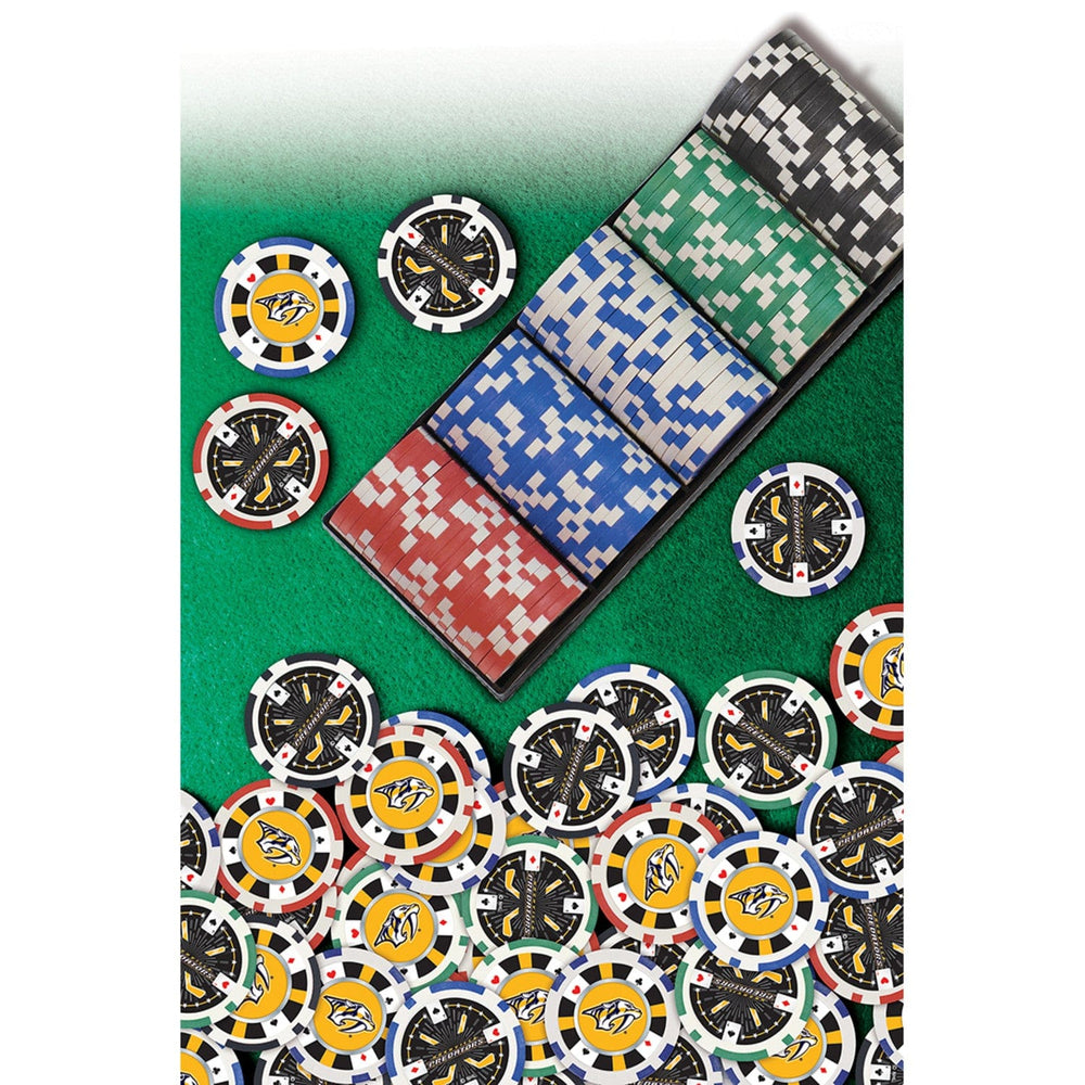 Nashville Predators 100 Piece Poker Chips (ONLINE ORDER ONLY)