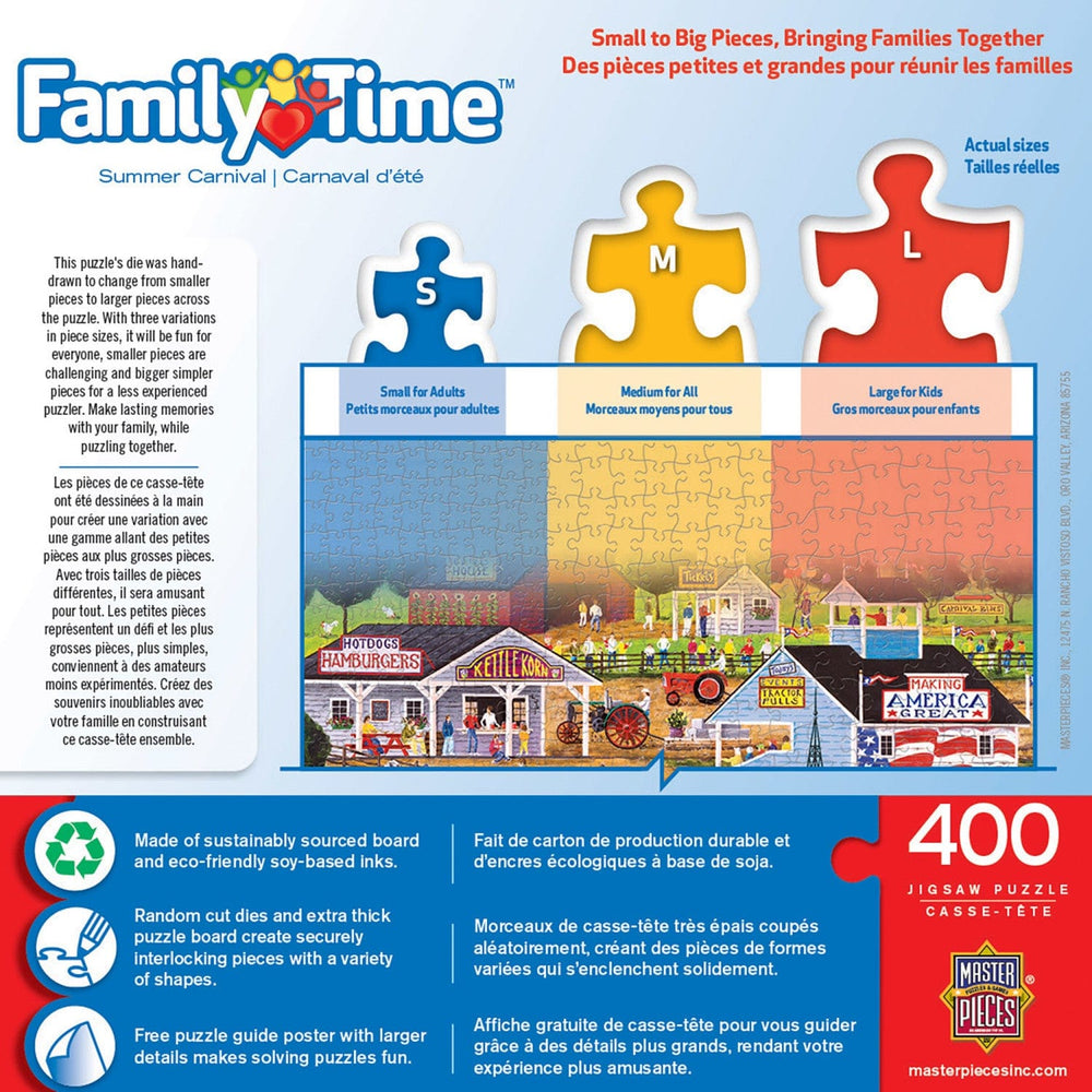 Family Time - Summer Carnival 400 Piece Jigsaw Puzzle (ONLINE ORDER ONLY)