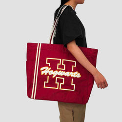 Harry Potter Hogwarts Collegiate Tote Bag (Online Order Only)
