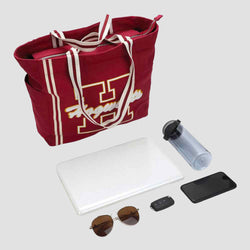Harry Potter Hogwarts Collegiate Tote Bag (Online Order Only)