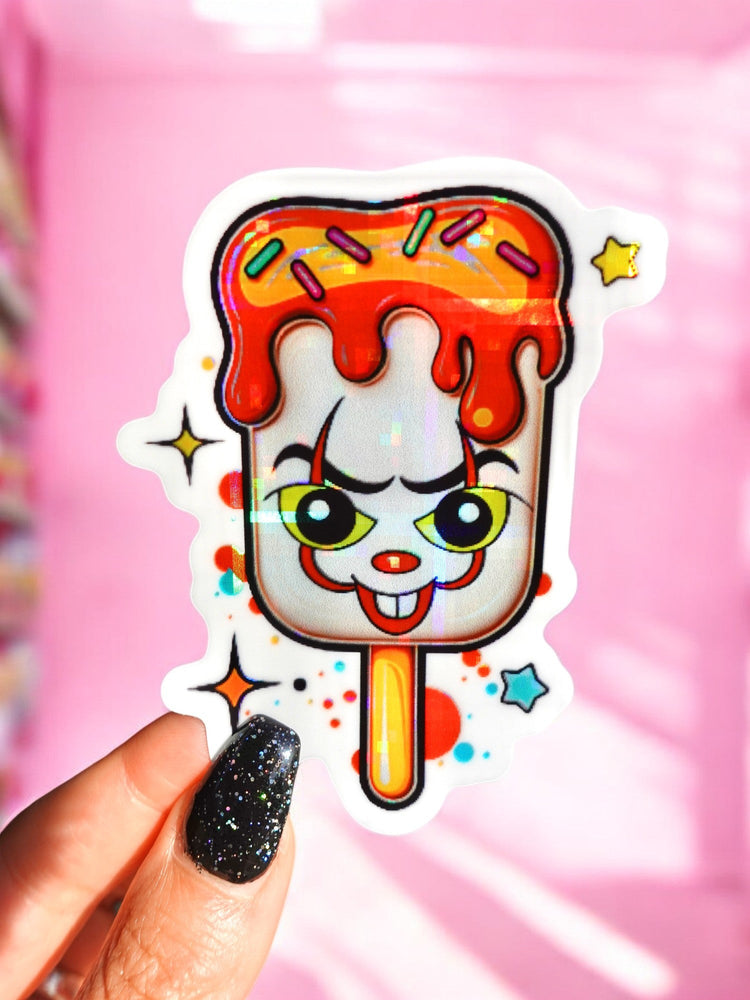 Horror Icecream Pop Halloween Sticker (Online Order Only)