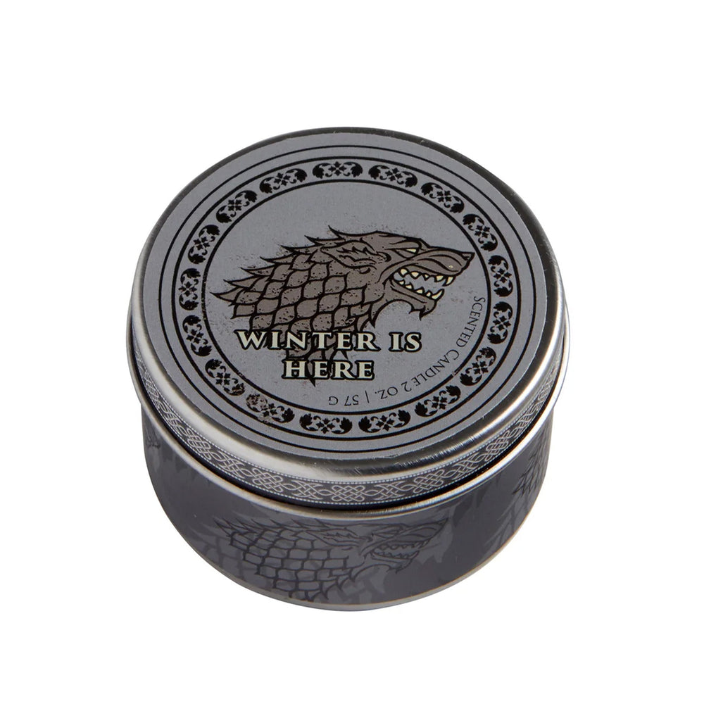 Game of Thrones House Stark Scented Metal Tin Candle (Online Order Only)