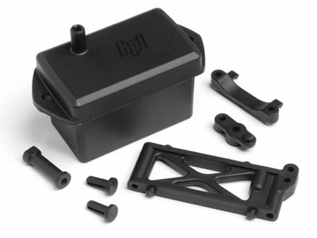 HPI Racing Receiver Box & Upper Deck Parts Set for Firestorm