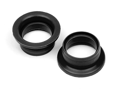 HPI Racing Shaped Exhaust Gaskets Black for .21 Size Engines (2pcs)