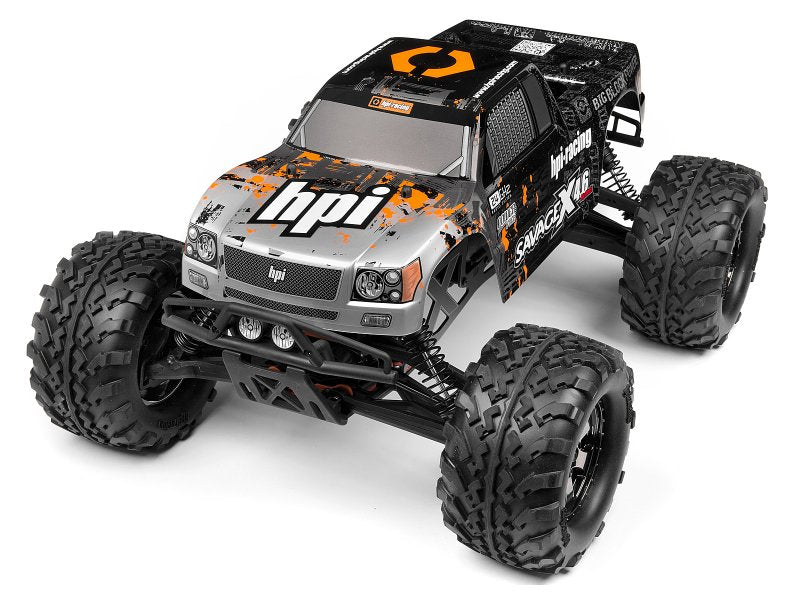 HPI Racing Nitro GT-3 Truck Painted Body Only Silver/Black (ONLINE ORDER ONLY)