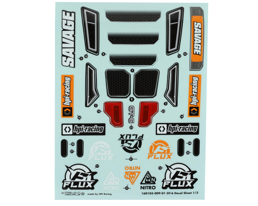 HPI Racing GTXL-6 Kingcab Clear Truck Body (Savage XL) (ONLINE ORDER ONLY)