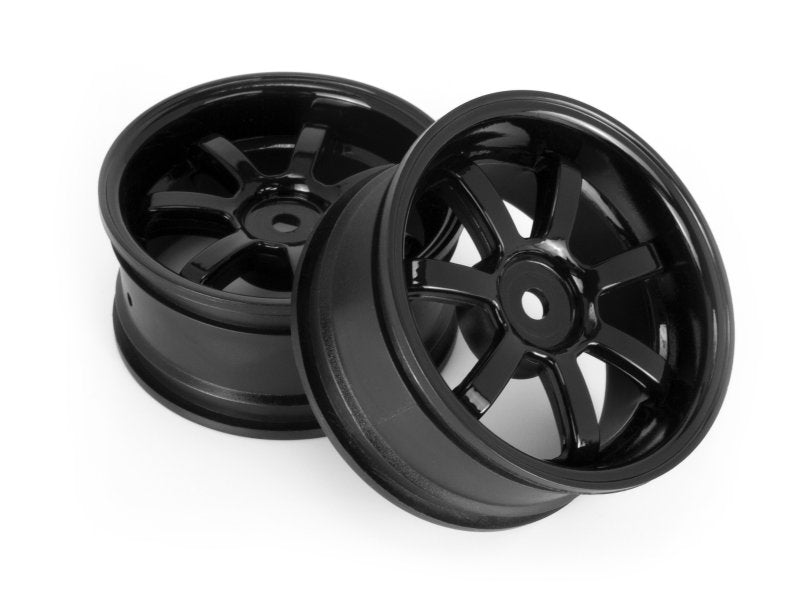 HPI Racing Rays Gram Lights 57S-Pro Wheels Gloss Black 26mm (3mm Offset, 2-Pack)