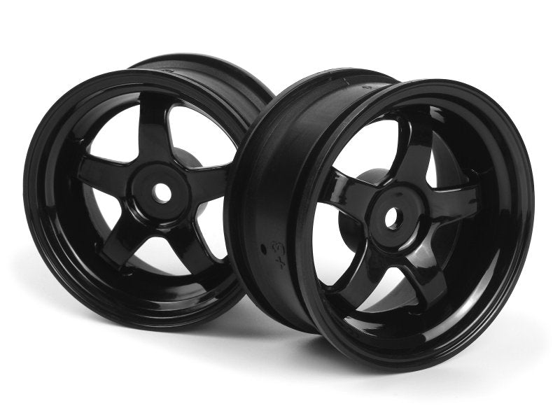 HPI Racing Work Meister S1 Wheel Black 26mm (3mm OS/2pcs) 160524 (ONLINE ORDER ONLY)