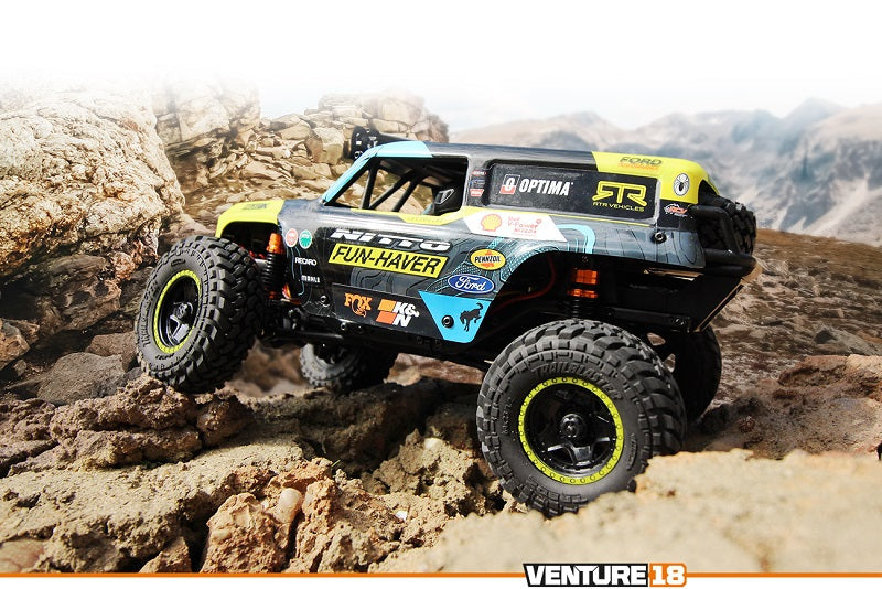 HPI Racing Venture18 U4 Ford Bronco 4400 - VGJR 1/18 Micro Rock Crawler HPI160804 (ONLINE ORDER ONLY)