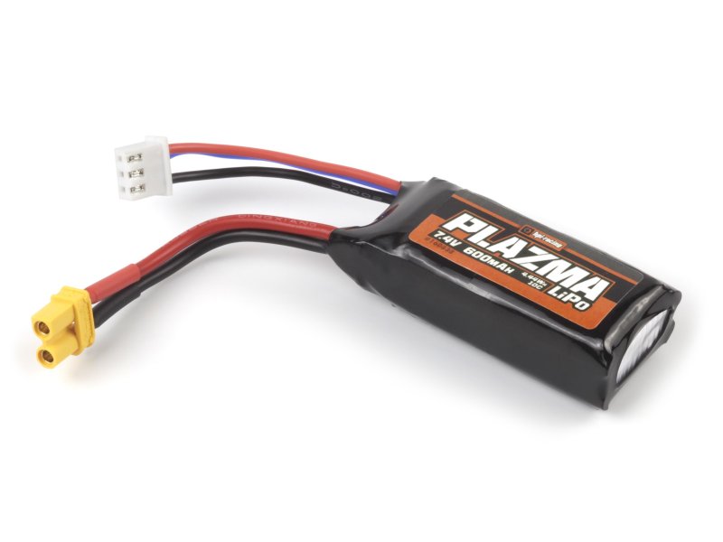 HPI Racing Plazma 7.4V 600mAh 10C LiPo Battery Pack for Venture18 160838 (ONLINE ORDER ONLY)