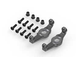 HPI Racing Aluminum Portal C-Hub Set Gunmetal for Venture18