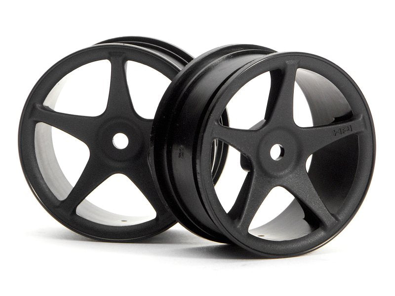 HPI Racing Super Star Wheel 26mm-1mm Offset Black (ONLINE ORDER ONLY)