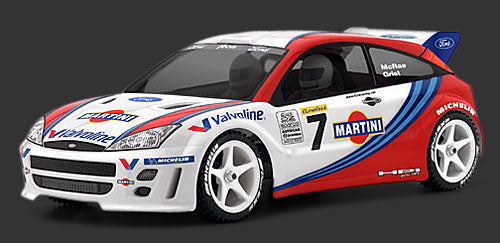 HPI Racing Ford Focus WRC Body Clear 200mm (ONLINE ORDER ONLY)