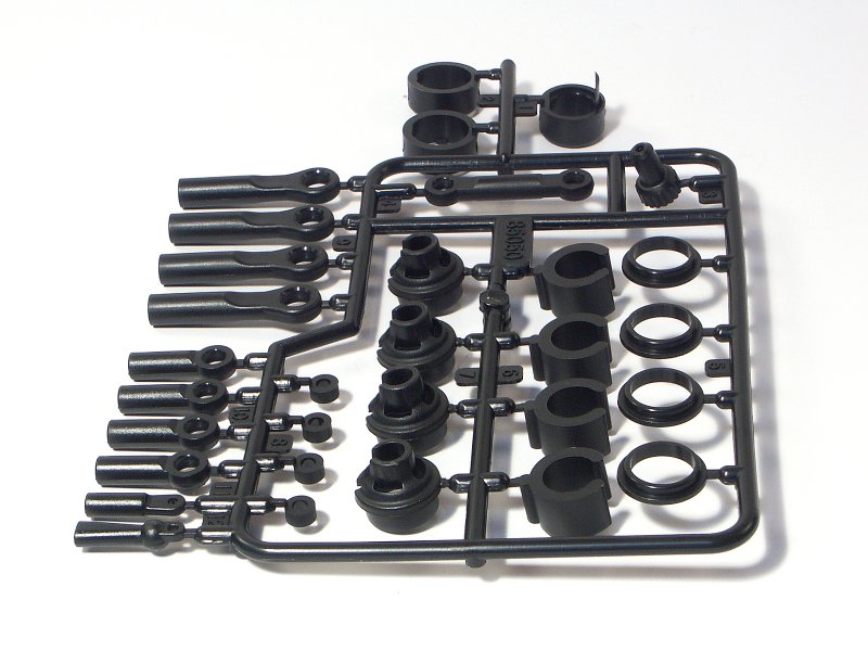 HPI Racing Shock Parts and Rod End Set for 2 Shocks Savage